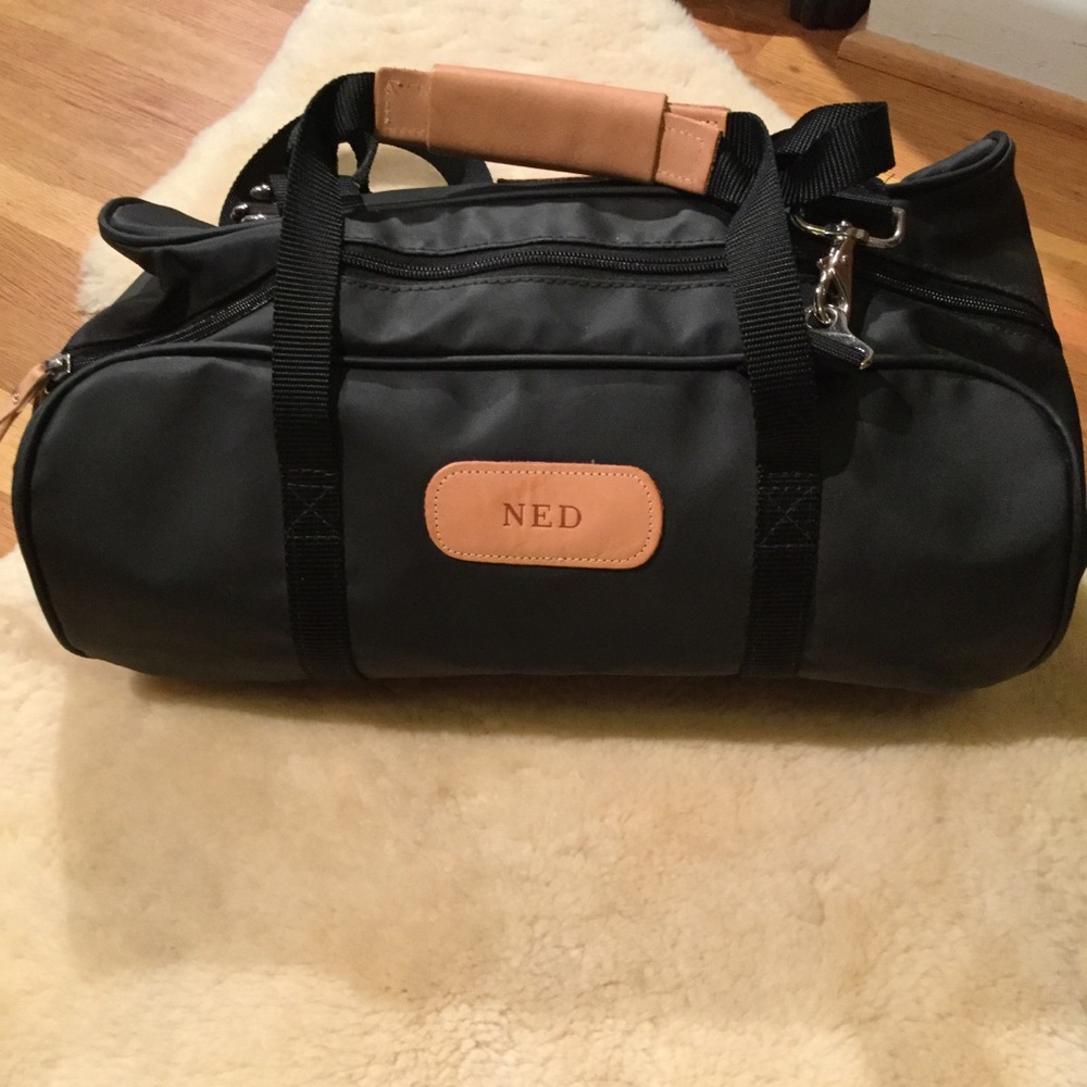 Jon Hart Design small black duffel